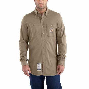 Carhartt 101698 Long Sleeve FR Force Cotton Hybrid Shirt   
